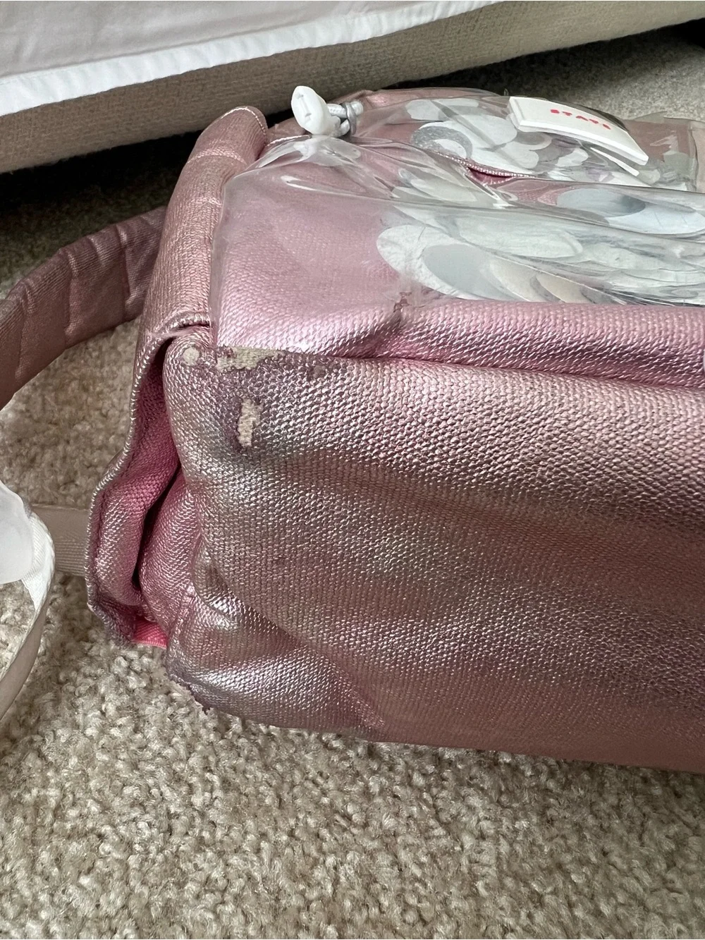 STATE Backpack Rose Metallic Sequin Shaker Backpack